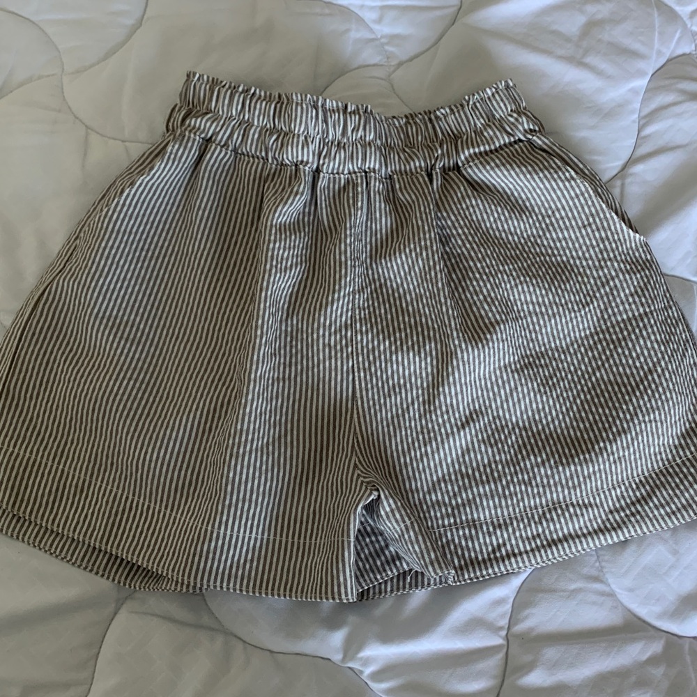 Striped Beach Shorts